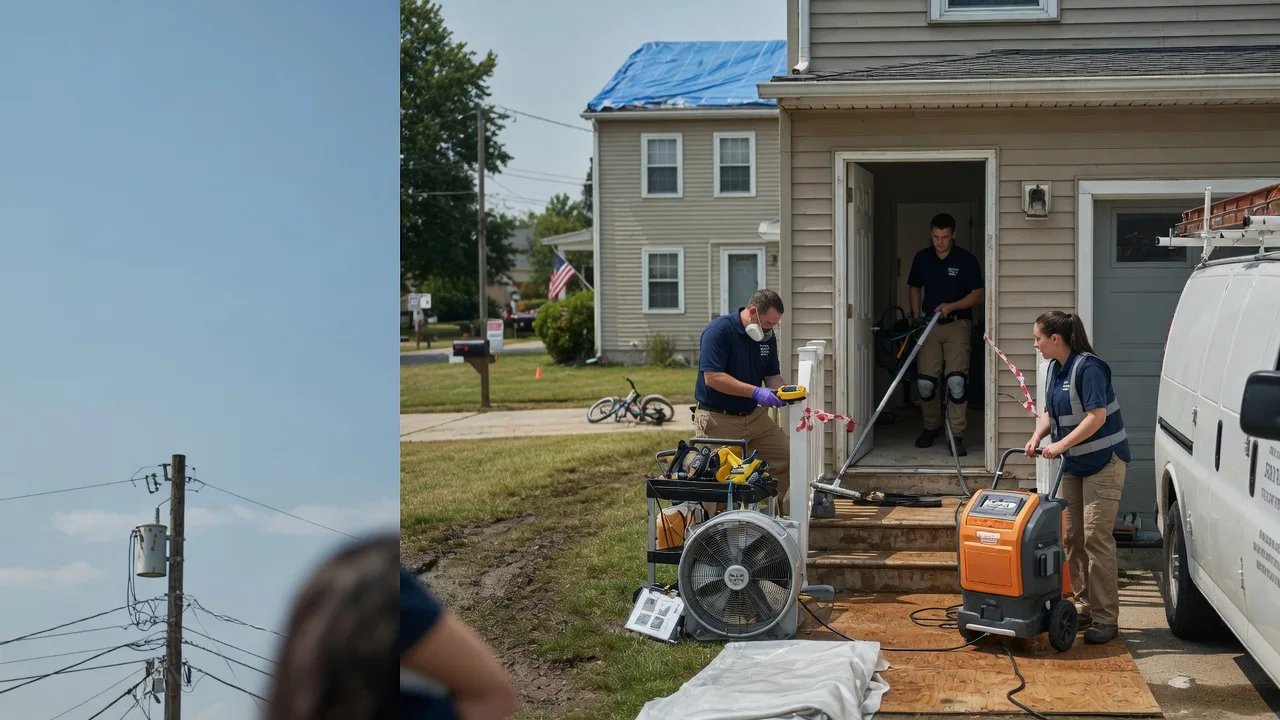 Water Damage Repair in Fenton, LA near me